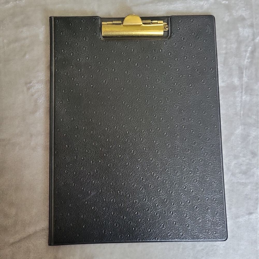 Vintage Bowling League Camp 73 P.O.S Of A 1966 - 1967 Clip Board Faux Leather